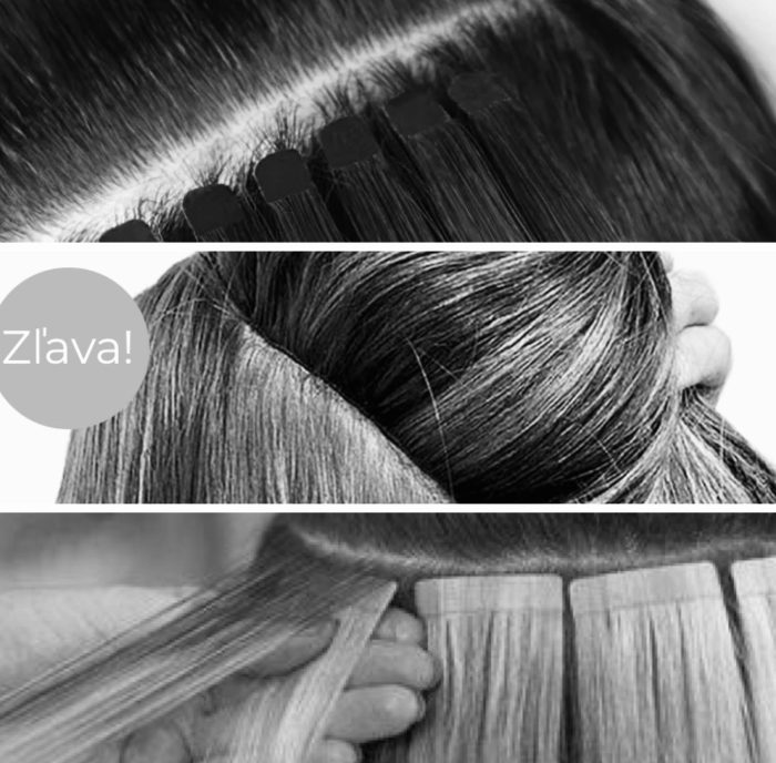 Štartovacia sada na predlžovanie vlasov EASY TAPE- PÁSKOVÁ